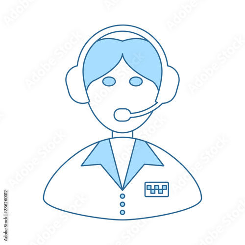Taxi Dispatcher Icon