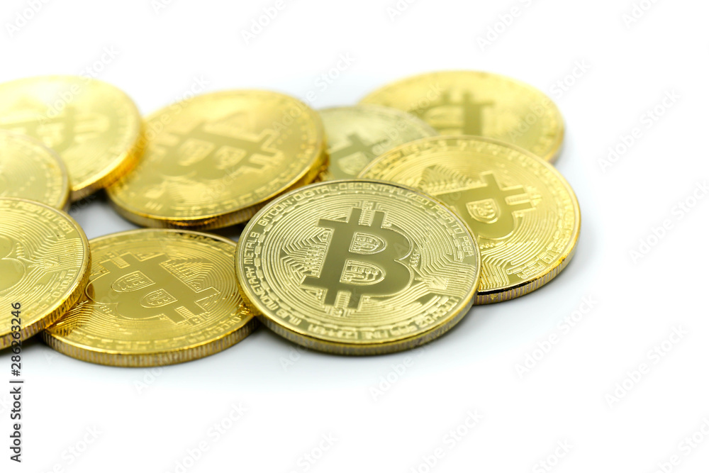 Bitcoins with credit card of dollar banknote,accepting bitcoin for payment, Electronic money exchange concept. Bitcoins with credit card of dollar banknote,accepting bitcoin for payment, Electronic money exchange concept.