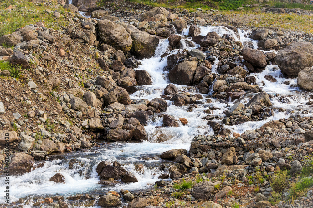 The natural scenery of changbai mountain The natural scenery of changbai mountain