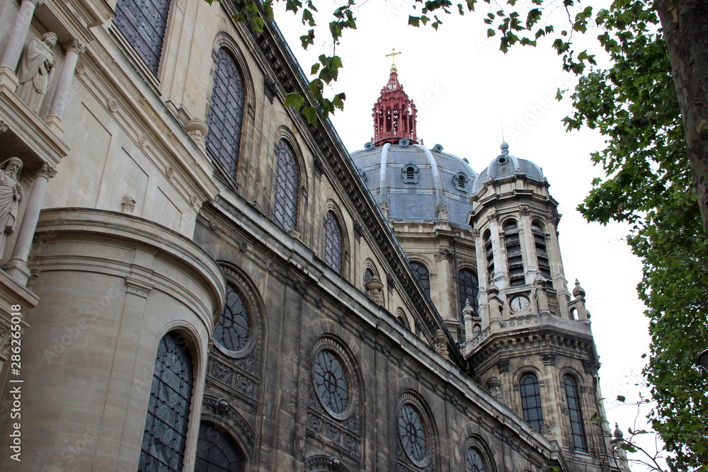 saint-augustin church in paris (france) 