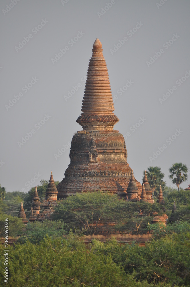 Old Bagan temple and ruins in Myanmar