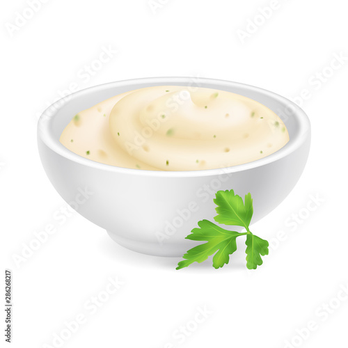 Tartar sauce in a bowl