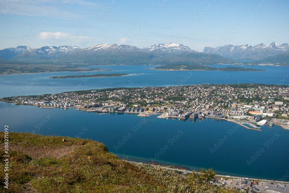 Landschaft Tromsø, Norwegen