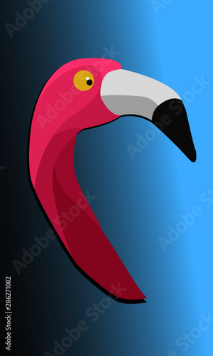 illustration of flamingo 
