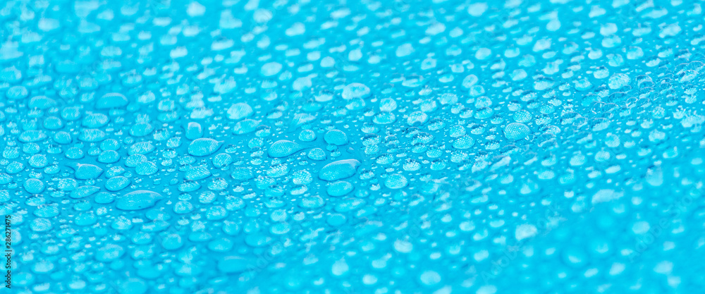Raindrops on a tent as an abstract background Raindrops on a tent as an abstract background