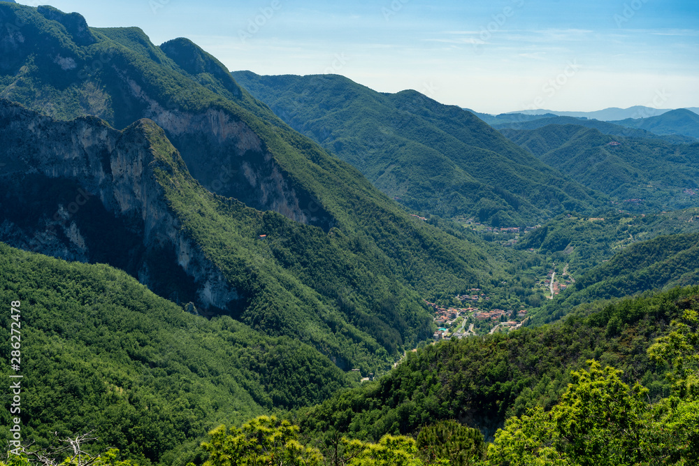 Panoramic view from Ugliancaldo, Tuscany