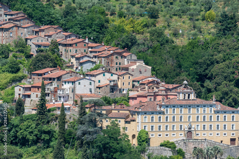 View of Collodi, Lucca