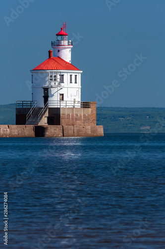 Wisconsin Point Lighthouse On Lake Superior © johnsroad7