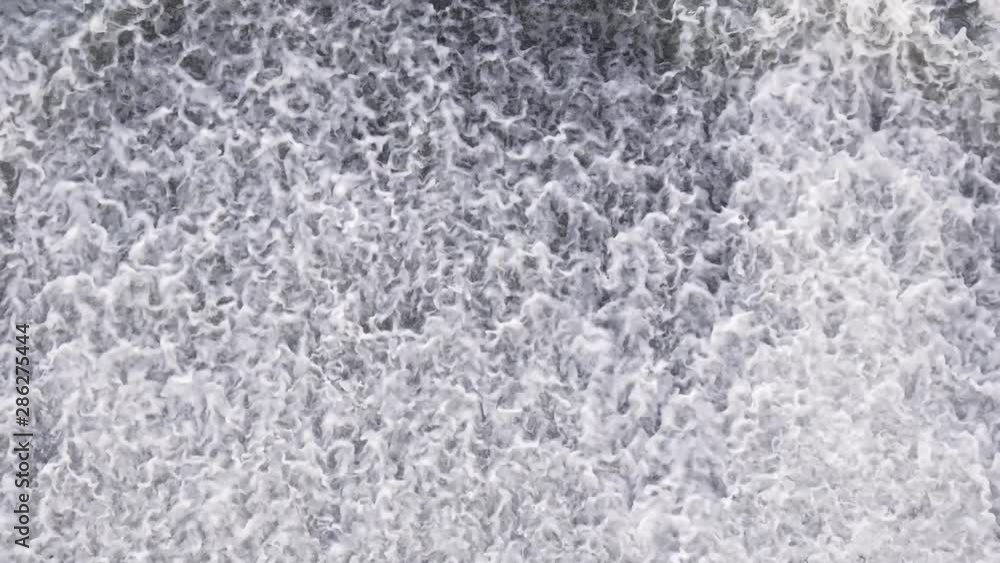 A powerful stream of water. Gigantic torrent of water A powerful stream of water. Gigantic torrent of water