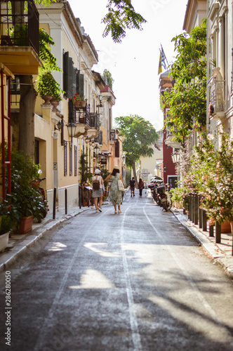 Rue historique - Athènes - Grèce © Frederic