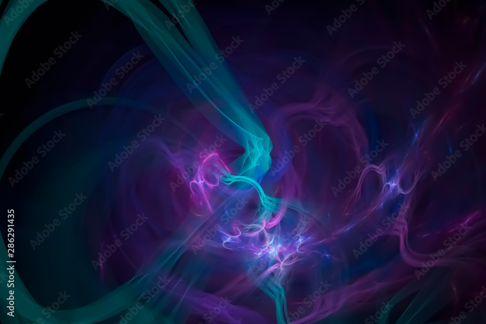 Fototapeta premium abstract digital fractal fantasy design