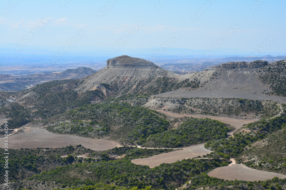 Obraz premium Désert des Bardenas Reales Navarre Espagne