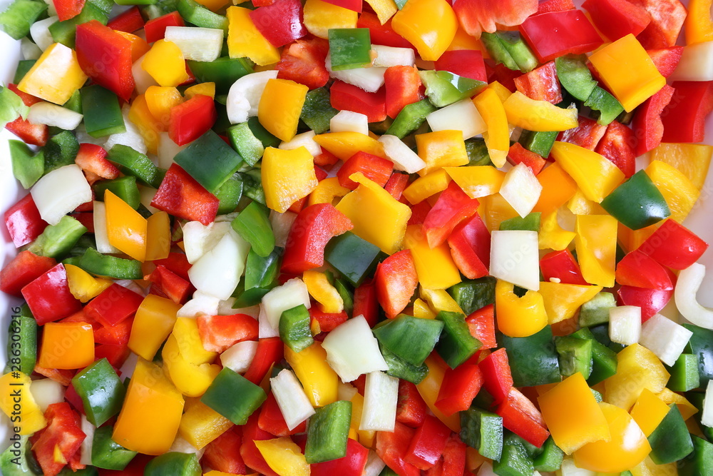 Colorful peppers.