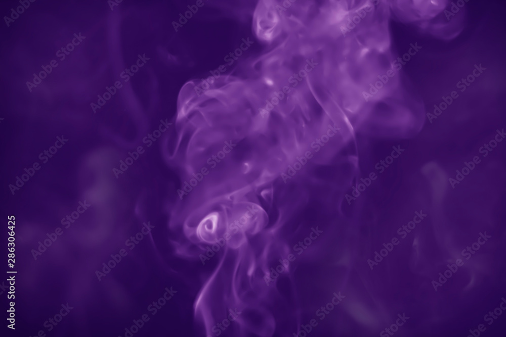 Obraz premium Abstract background smoke purple blur