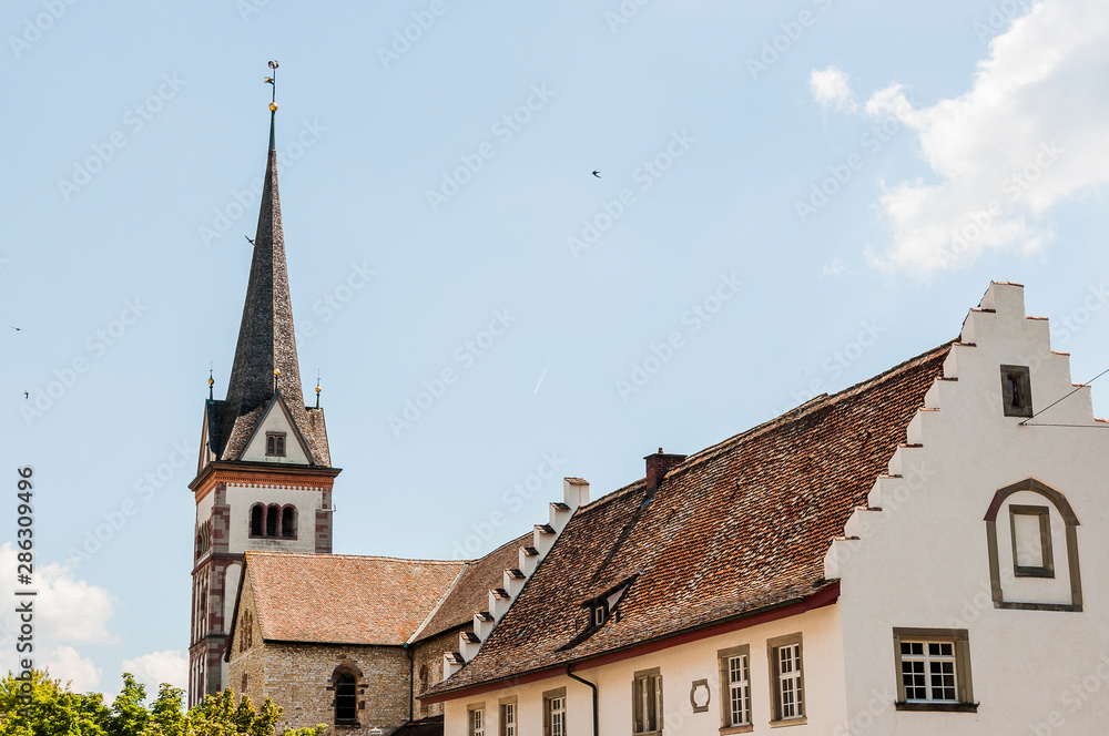 Schaffhausen, Münster, Kirche, Altstadt, Altstadthäuser, Stadt, Ostschweiz, Rhein, Sommer, Schweiz Schaffhausen, Münster, Kirche, Altstadt, Altstadthäuser, Stadt, Ostschweiz, Rhein, Sommer, Schweiz