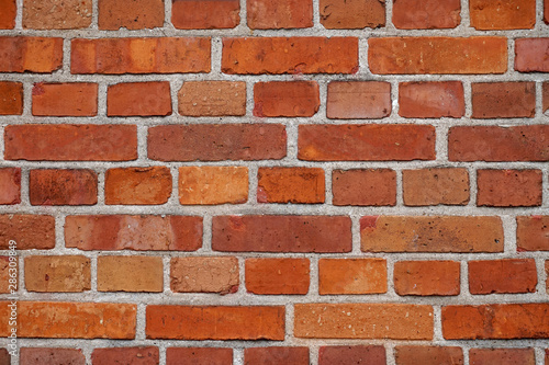 Old red brick wall - great as background