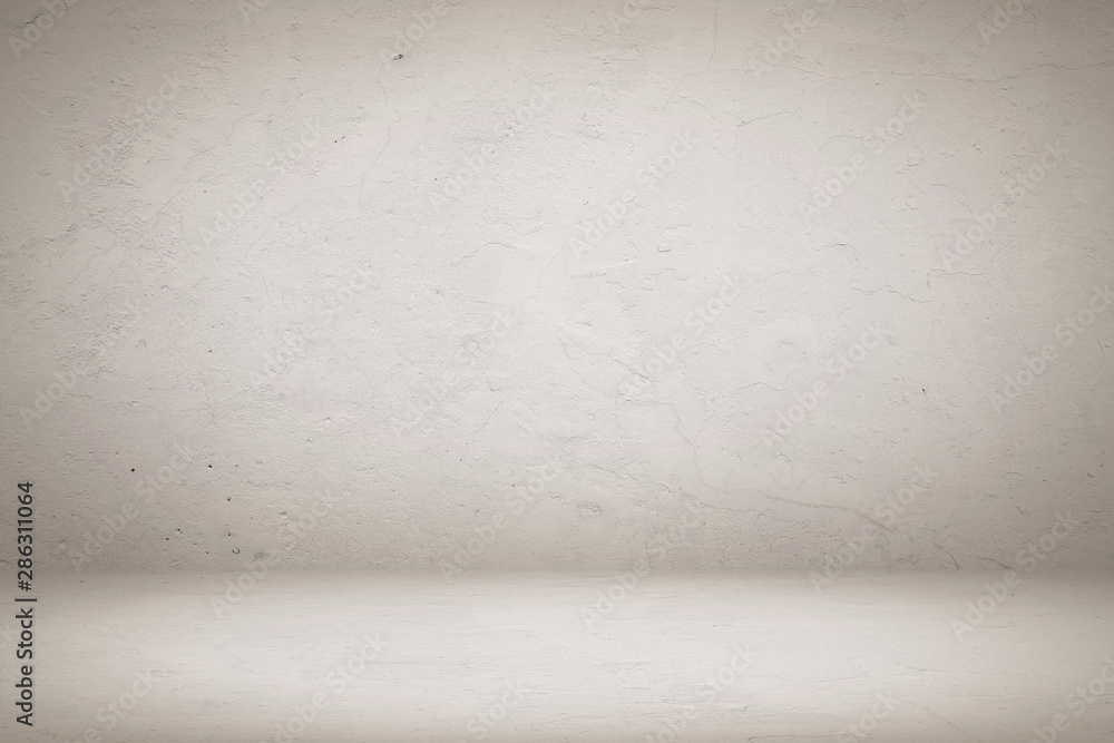 Fototapeta premium Abstract Concrete Room Background Using for Product Presentation Backdrop.