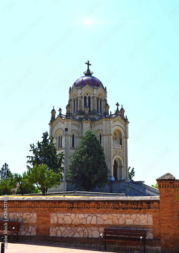 Pantheon of the Duchess of Sevillano Guadalajara Spain