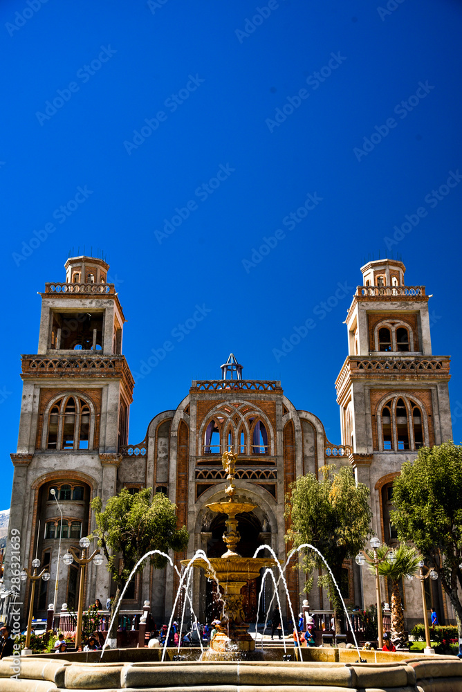 Fototapeta premium Huaraz, Peru