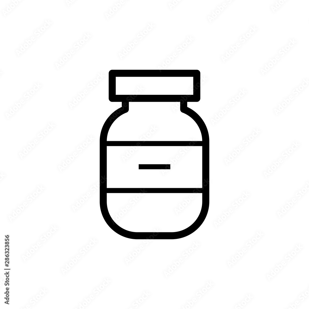 Capsule bottle icon design trendy Capsule bottle icon design trendy