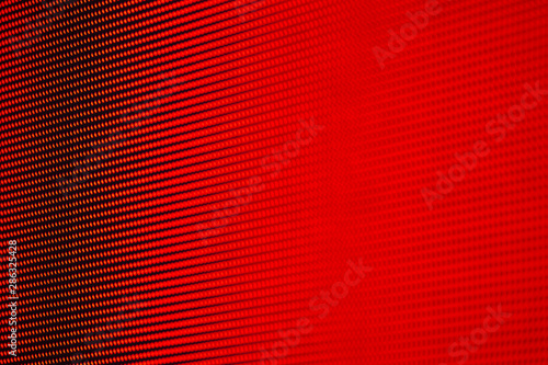 RGB LED Pixel Pitch - Red Green Blue - Color Mixing LEDS. Perspective view SMD Technology. Display Colors Panel