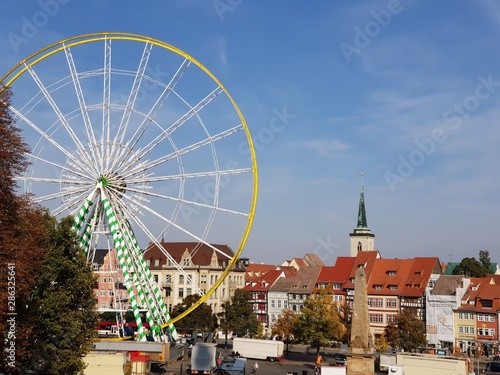 Erfurt city view, Germany