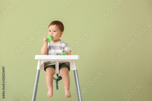Cute little boy with nibble...