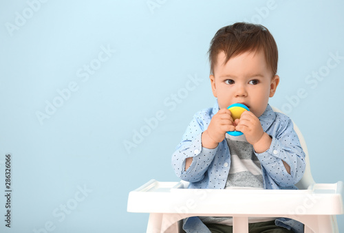 Cute little boy with nibble...