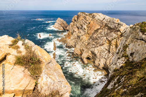 Cabo de Penas (Cape Penas), Spain, northernmost point of the Principality of Asturias in the municipalities of Gozon and Carreno photo