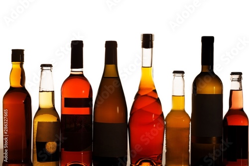 Bottles of Liquor