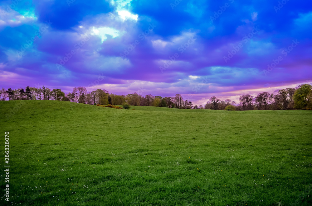 Obraz premium irish sky