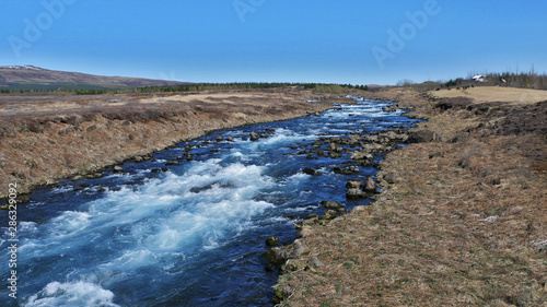 Rivières, torrents, cascades et chutes d'eau en Islande