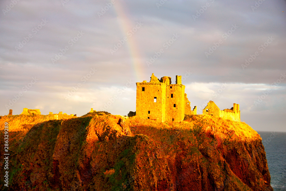 Fototapeta premium Dunnottar Castle, Scotland, Great Britain, Europe