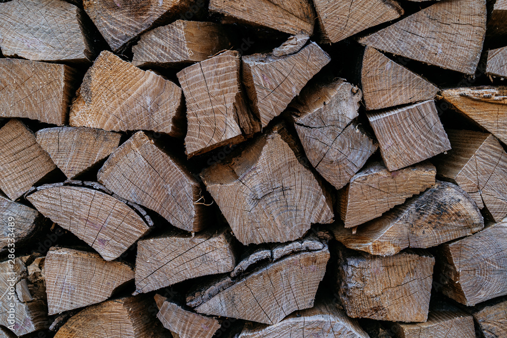 Natural cut wood logs texture background Natural cut wood logs texture background