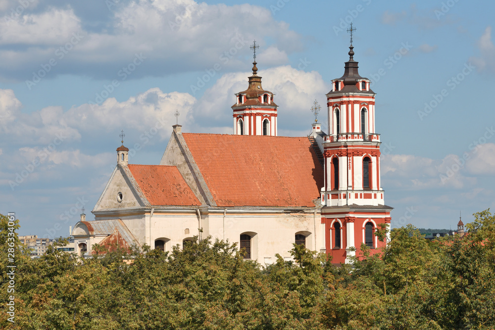 Church of St. philip and St. Jacob in Vilnius