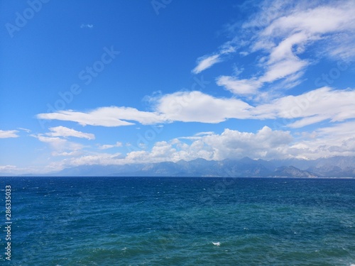 amazing seascape and beautiful sky