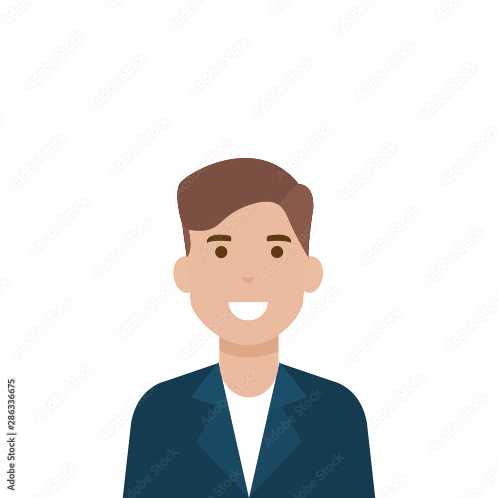 Isolated avatar man vector design