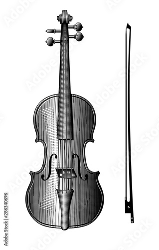 Violin and bow
