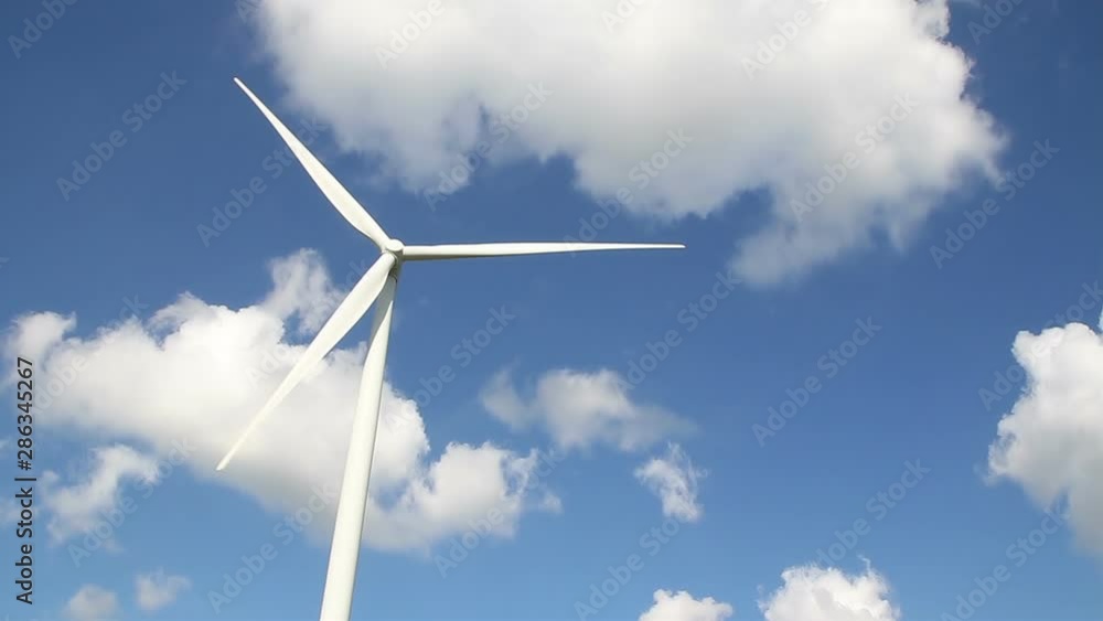 HD : green grass with Wind turbines generating electricity, High Definition 1920x1080 Video Format HD : green grass with Wind turbines generating electricity, High Definition 1920x1080 Video Format