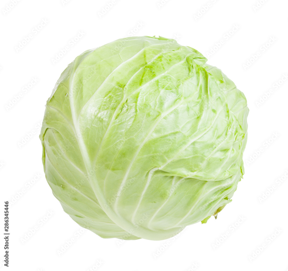 cabbagehead of white cabbage isolated on white cabbagehead of white cabbage isolated on white