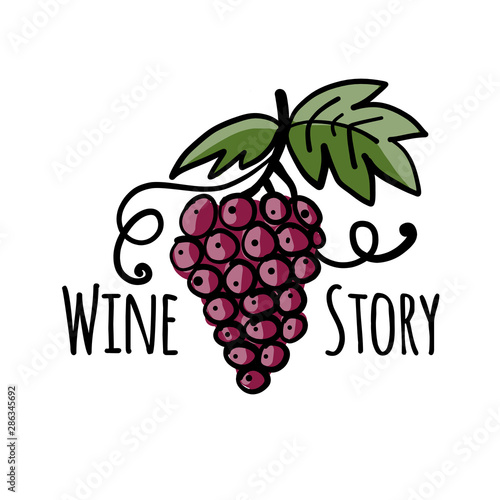 Wine label for your design