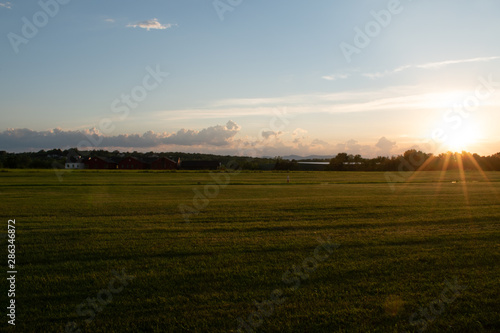 Sunset in Burlington