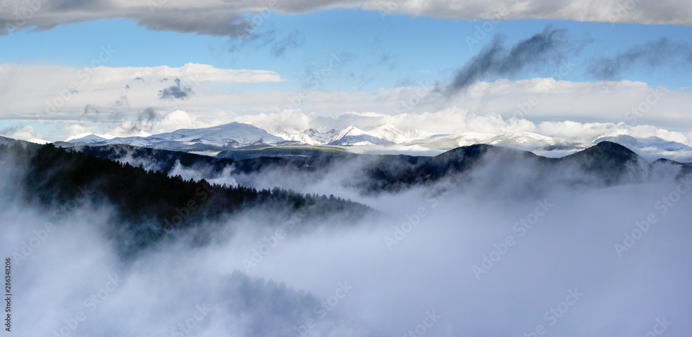 Mountains Clouds Colorado