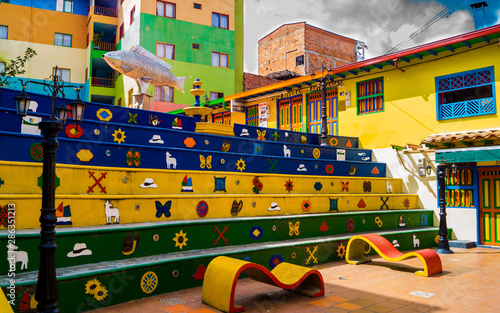 colorful town guatape