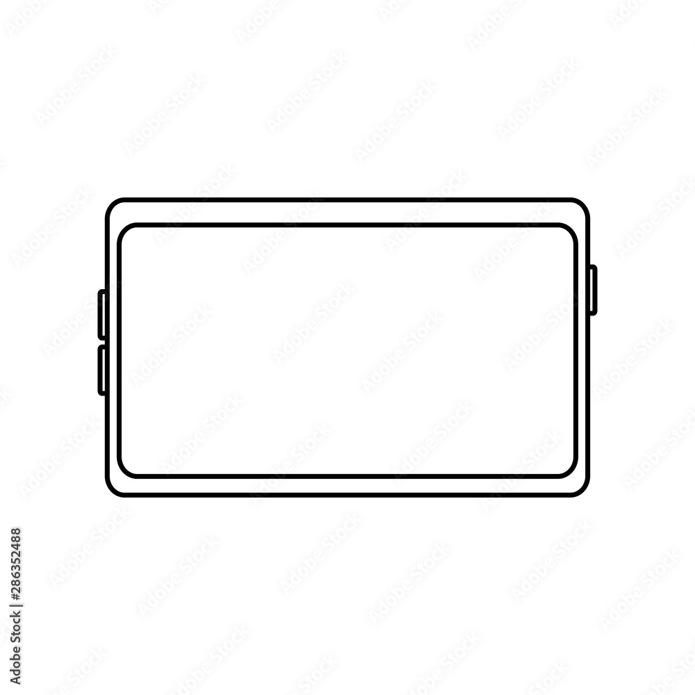 Isolated smartphone vector design Isolated smartphone vector design