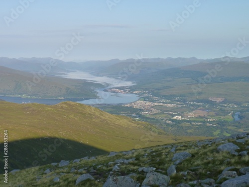 Caol and Loch Eil, Scotland photo