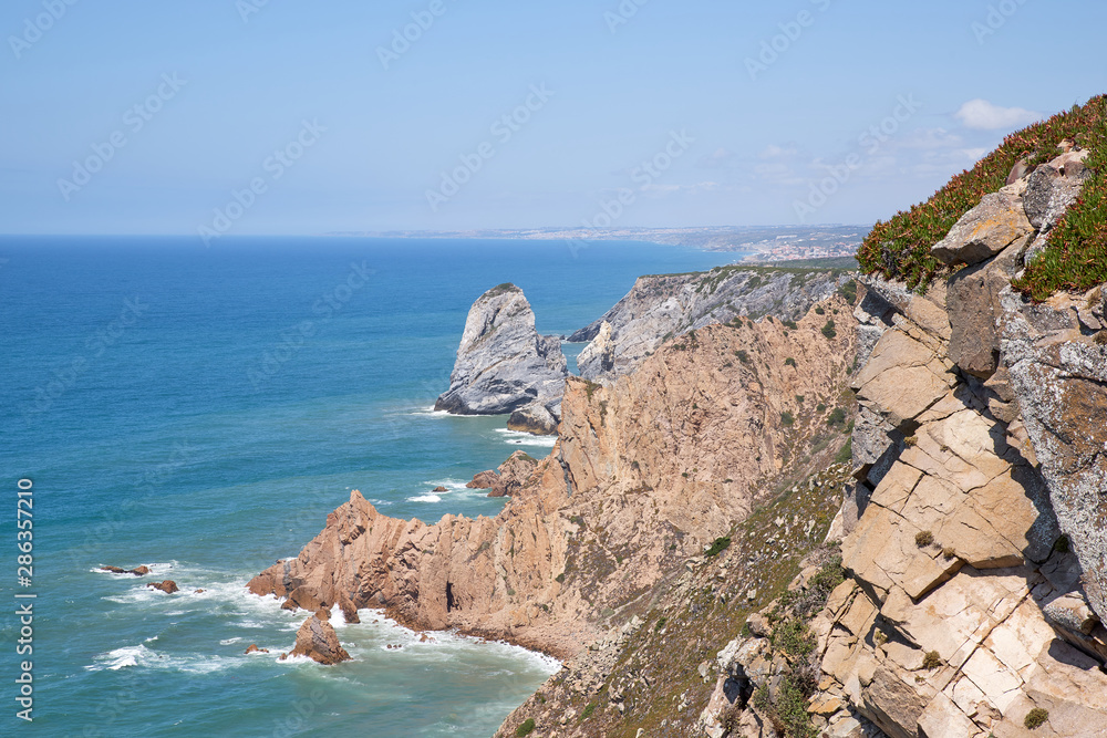 Cape ROCA located on territory of Portugal