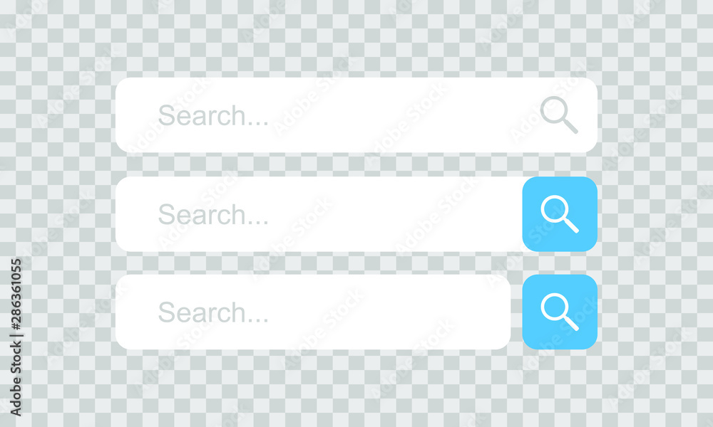 search bar icon, www search icon set, vector illustration search bar icon, www search icon set, vector illustration