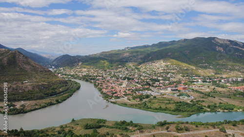 View of Mtskheta, Georgia