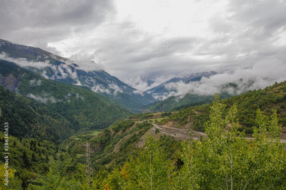 Mountain view in Georgia